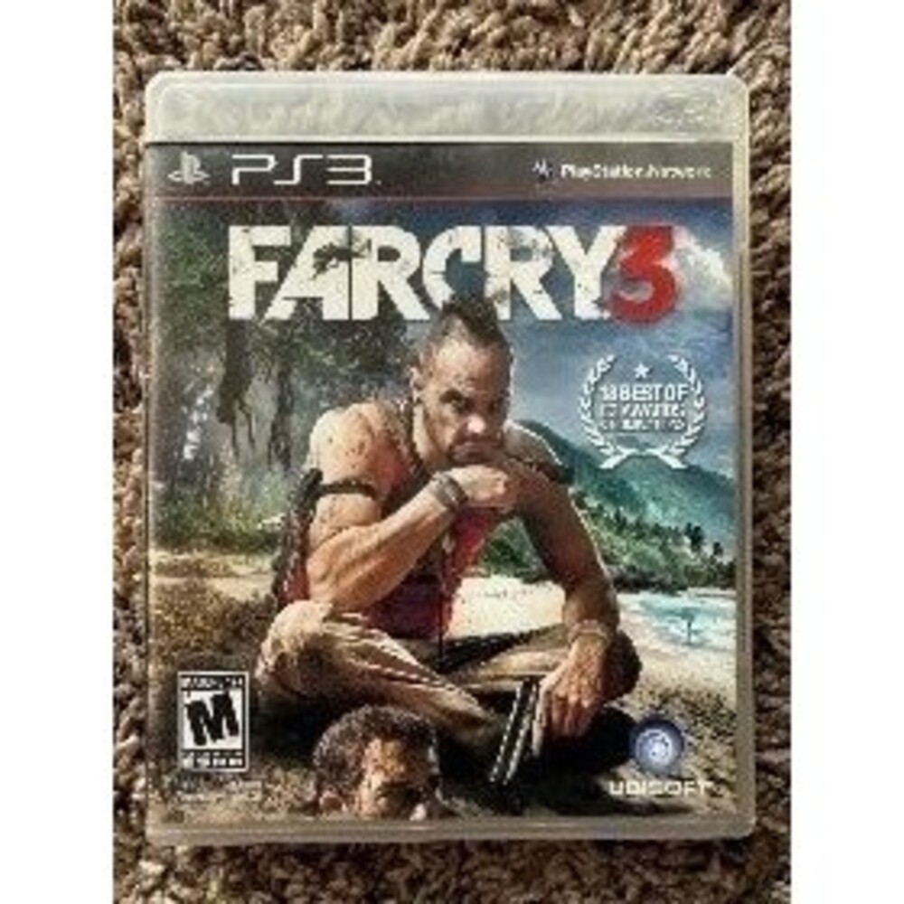 Ubisoft Far Cry 3 PS3 PlayStation 3 Video Game Disc M Mature